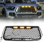Fits Toyota Tacoma (2016-2021) Front Grille w/ Turn Signal LED Day Light - Image 4