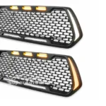 Fits Toyota Tacoma (2016-2021) Front Grille w/ Turn Signal LED Day Light - Image 6