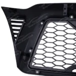 Fits Toyota Tacoma 2005-2011 Matte Black Front Grille with LED Light - Image 6