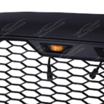 Fits Toyota Tacoma 2005-2011 Matte Black Front Grille with LED Light - Image 12