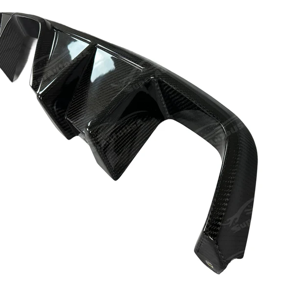 Real Carbon Fiber Rear Diffuser Bumper lip Spoiler Body Splitter Fit Toyota GR Corolla 2023-2026 - Image 5