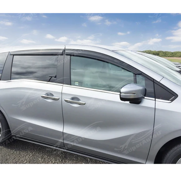 Dark Smoked Window Visor Shade Deflector For Toyota Sienna 2021-2025 - Image 6