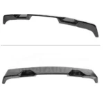 Fits 2008-2014 GMC Sierra 2500 HD Rear Protector Truck Cab Spoiler (Gloss Black) - Image 5
