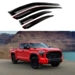 For 2022-2024 Toyota Tundra JDM Style Rain Wind Guards Window Vent Visors