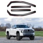 For Toyota Tundra 2022-2024 In-Channel Wind Sun Guard Window Visors Bug Deflector