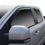Fits Honda Ridgeline 2017-2025 In-Channel Rain Sun Guards Window Visor Shade Protector - Image 2