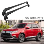 Fit 2013-2019 Outlander Black Roof Rack Baggage Luggage Cross Bar Crossbar - Image 3