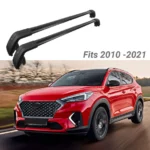 Roof Rack Cross Bar - Epic Black Smooth | Hyundai Tucson (10-21) - Image 3