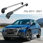 Fit 2011-2025 Audi Q5 SUV Top Roof Rack Cross Bar Baggage Luggage Carrier Bar - Image 3
