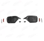 For 2017-2021 Honda Civic Hatchback Type-R Look Rear Bumper Garnish W/Reflector - Image 6
