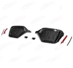 For 2017-2021 Honda Civic Hatchback Type-R Look Rear Bumper Garnish W/Reflector - Image 4