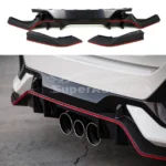 Body Kits - Type R Style Fits 2016-2021 Honda Civic - Image 3