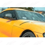 For 2020-Up Toyota Supra Carbon Fiber Front Side Hood Duct Cover - Image 2