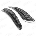 For 2020-Up Toyota Supra Carbon Fiber Front Side Hood Duct Cover - Image 4