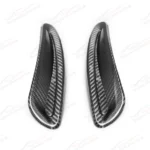 For 2020-Up Toyota Supra Carbon Fiber Front Side Hood Duct Cover - Image 12