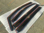 In-Channel Rain Guards Window Visors Vent Deflectors For 2014-2024 Infiniti QX80 - Image 2