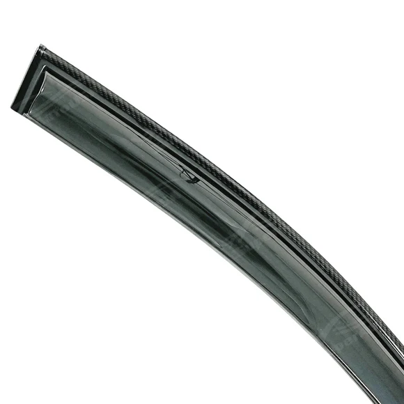 Fits Acura MDX 2014-2020 Carbon Fiber Print Rain Guards Window Visors Vent Deflectors - Image 10