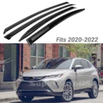 Fit 2020-2023 Toyota Venza Out-Channel Vent Window Visors Rain Sun Wind Guards Shade Deflectors - Image 3