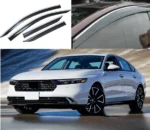 Chrome Trim Rain Guards Window Visors Fits 2023-2025 Honda Accord