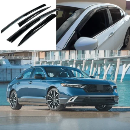 Fits 2023-2025 Honda Accord JDM 3D Mugen Style Window Visors