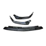 For 2022-2024 Mercedes Benz C-Class C300 C43 W206 Front Bumper Lip Splitters Spoiler (Gloss Black) - Image 2