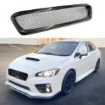 Fits 2015-2017 Subaru WRX STI Real Carbon Fiber Front Grille Sport Style Grill