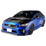 Fits 2015-2021 Subaru WRX STI Front Splitter Spoiler Lip (Carbon Fiber Print) - Image 2