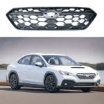 Fits 2022-2025 Subaru WRX STI Dark Grey Front Grill Replacement Grille