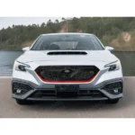 Fits 2022-2025 Subaru WRX STI Gloss Red Front Bumper Grill Honeycomb Grille - Image 6