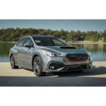 Fits 2022-2025 Subaru WRX STI Gloss Red Front Bumper Grill Honeycomb Grille - Image 4