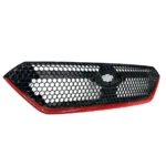 Fits 2022-2025 Subaru WRX STI Gloss Red Front Bumper Grill Honeycomb Grille - Image 10