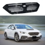 Fits 2022-2025 Subaru WRX STI Gloss Black Front Bumper Grill Honeycomb Grille