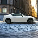 Fits for 2013-2021 Toyota GT86 Scion FR-S Subaru BRZ A Style Gloss Black Side Skirt Body Kits - Image 2