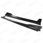 Fits for 2013-2021 Toyota GT86 Scion FR-S Subaru BRZ A Style Gloss Black Side Skirt Body Kits - Image 3