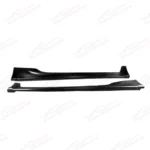 Fits for 2013-2021 Toyota GT86 Scion FR-S Subaru BRZ A Style Gloss Black Side Skirt Body Kits - Image 4