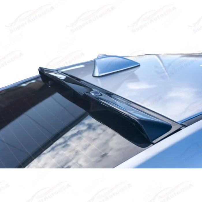 Fits for 2013-2023 Acura ILX Gloss Black Rear Roof Window Visor Spoiler - Image 7