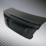 Fits 2015-2021 Subaru WRX STI Real Carbon Fiber Duckbill Rear Trunk Lid - Image 3