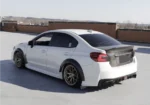 Fits 2015-2021 Subaru WRX STI Real Carbon Fiber Duckbill Rear Trunk Lid - Image 2