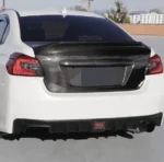 Fits 2015-2021 Subaru WRX STI Real Carbon Fiber Duckbill Rear Trunk Lid - Image 10