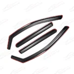 In-Channel Rain Guards Window Visors Vent Deflectors For 2014-2024 Infiniti QX80 - Image 5
