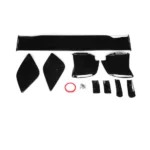 For 2022-2025 Subaru WRX JDM OE Style Black Rear Trunk Spoiler Wing - Image 6