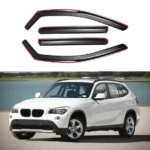 Fit 2009-2012 BMW X1 E84 In-Channel Window Visors Rain Sun Guards Shade Deflectors