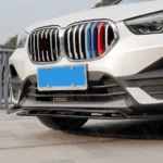 Fits 2016-2022 BMW X1 F48 Carbon Fiber Print Front Splitter Lips Spoiler - Image 3