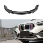 Fits 2016-2022 BMW X1 F48 Carbon Fiber Print Front Splitter Lips Spoiler