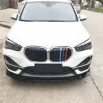 Fits 2016-2022 BMW X1 F48 Gloss Black Front Bumper Lip Splitter Spoiler Body Kit - Image 8