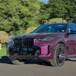 For 2024-25 BMW X5 G05 LCI M Sport Professional Style Gloss Black Shadow Line Front ornamental Grille - Image 4