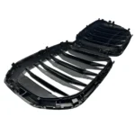 For 2024-25 BMW X5 G05 LCI M Sport Professional Style Gloss Black Shadow Line Front ornamental Grille - Image 7