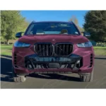 For 2024-25 BMW X5 G05 LCI M Sport Professional Style Gloss Black Shadow Line Front ornamental Grille - Image 6