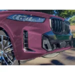 For 2024-25 BMW X5 G05 LCI M Sport Professional Style Gloss Black Shadow Line Front ornamental Grille - Image 8