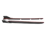 Body Side Skirts Lip Splitter ABS Glossy Black Fits BMW G05 X5 M Sport 2019-2024 - Image 2